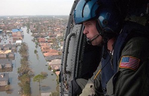 Photo of Katrina Coast Guard