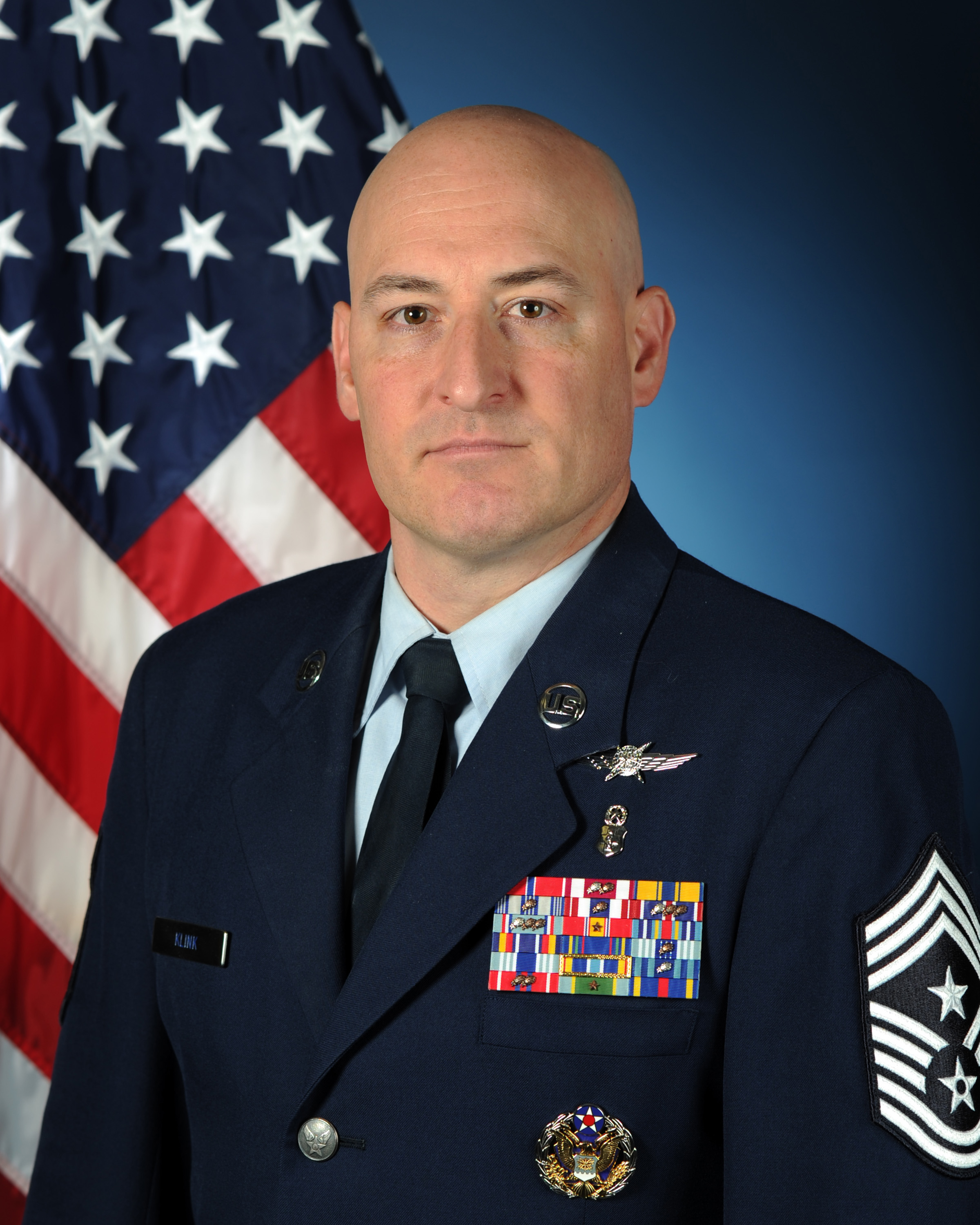 Chief Master Sgt. David Klink