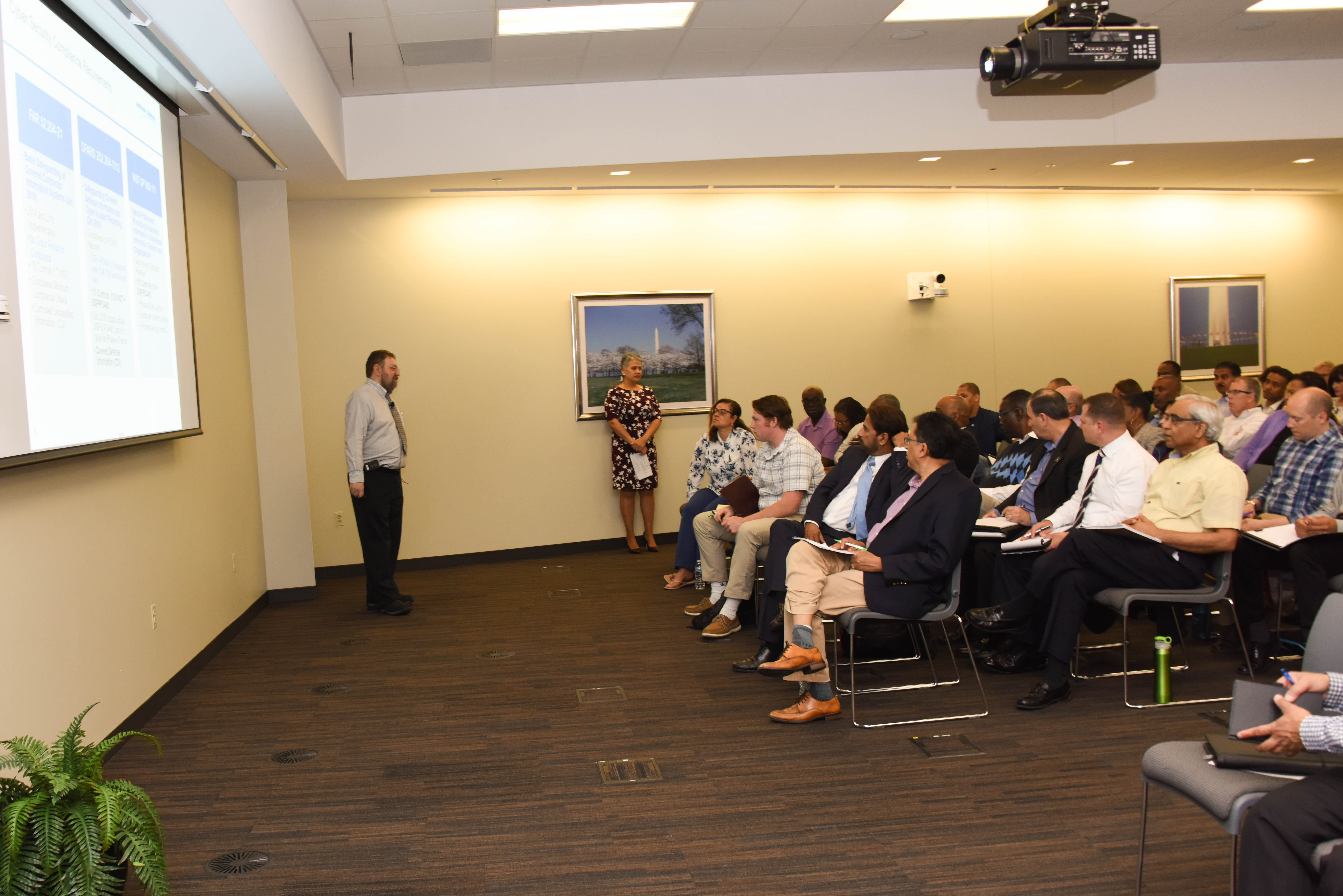 Small Businesses attend NIST Cybersecurity Training