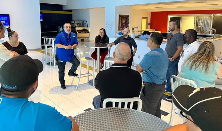 Miami Marlins IT staff describe the importance of cybersecurity to baseball operations during the field office’s Professional Development Program