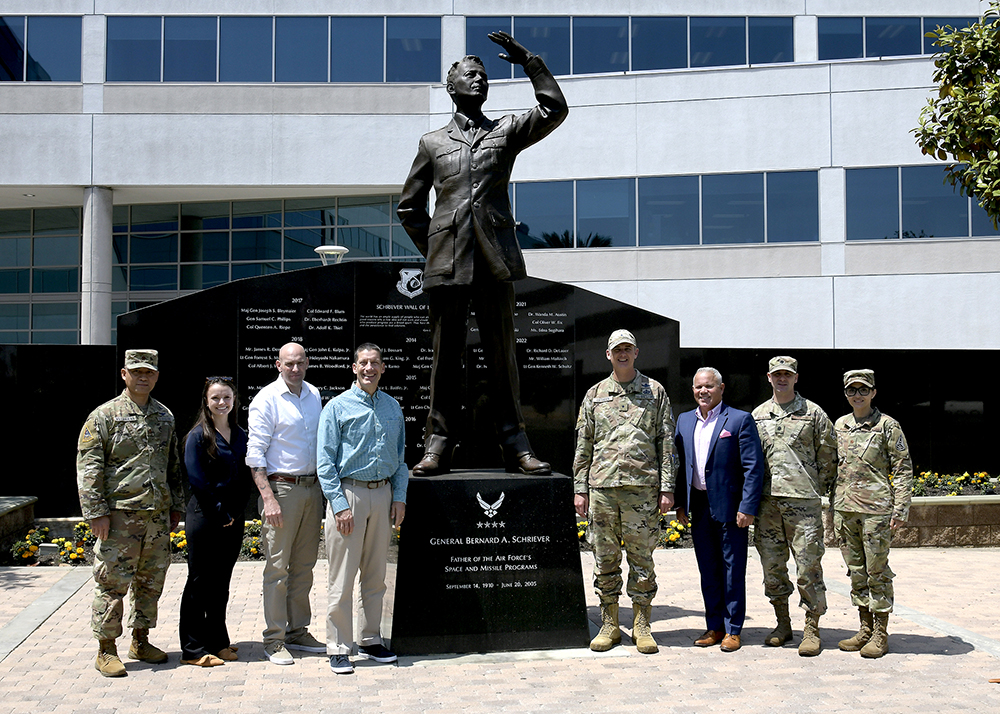 From left to right: U.S. Navy Capt. Calvin McGhee Naval Computer and Telecommunications Station Bahrain, U.S. Navy Cmdr. Beier, U.S. Naval Forces Central Command, 