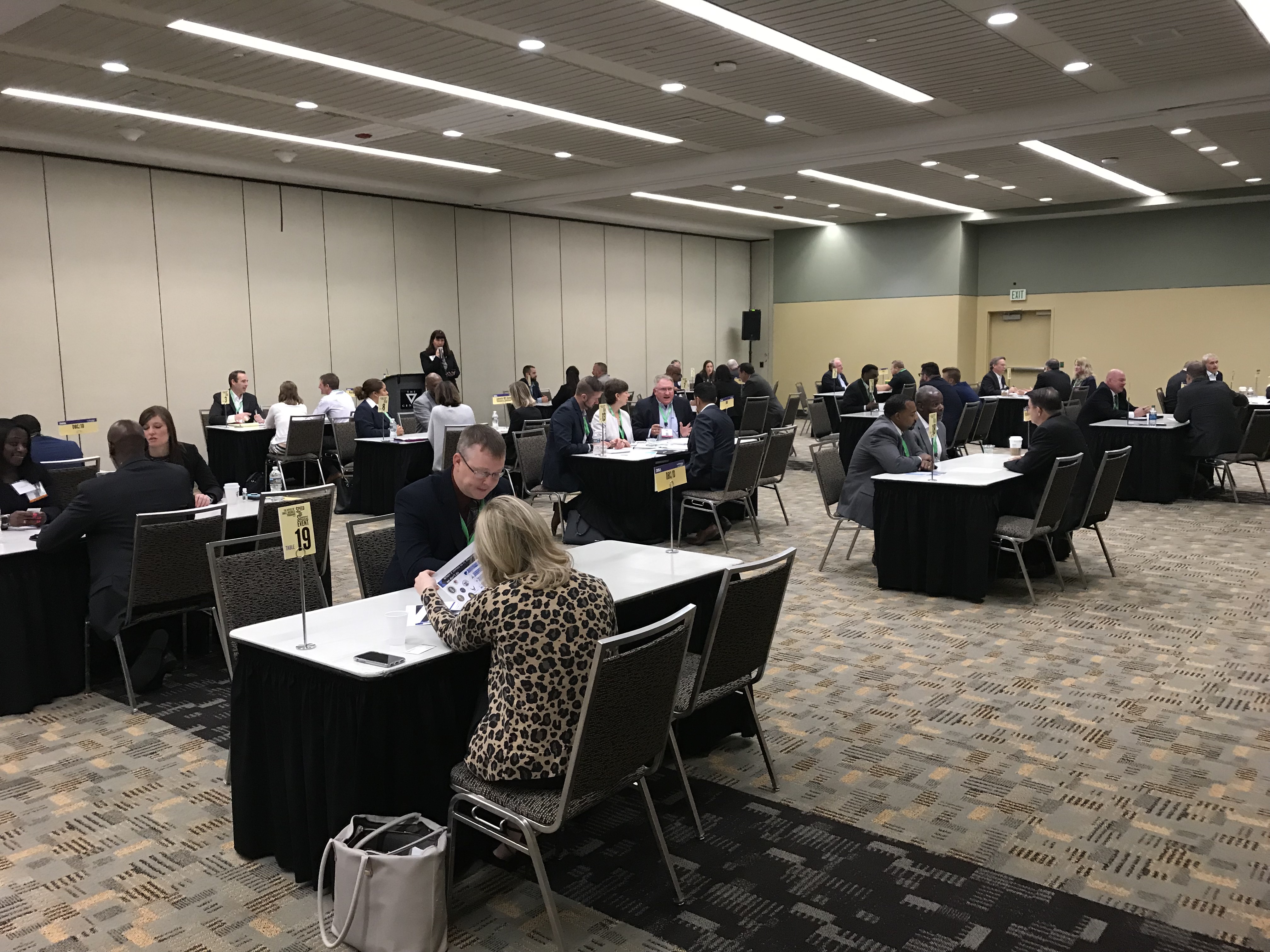 Small Businesses meet with DISA Program Mangers and Large Primes during AFCEA Baltimore 2019